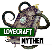 H.P. Lovecraft, Lovecraft Mythen, Kosmischer Horror, Literatur, Fantasy, Cthulhu, Buch, Leser, Geschichten, Shop, Merchandise, Merch, Youtube, Logo